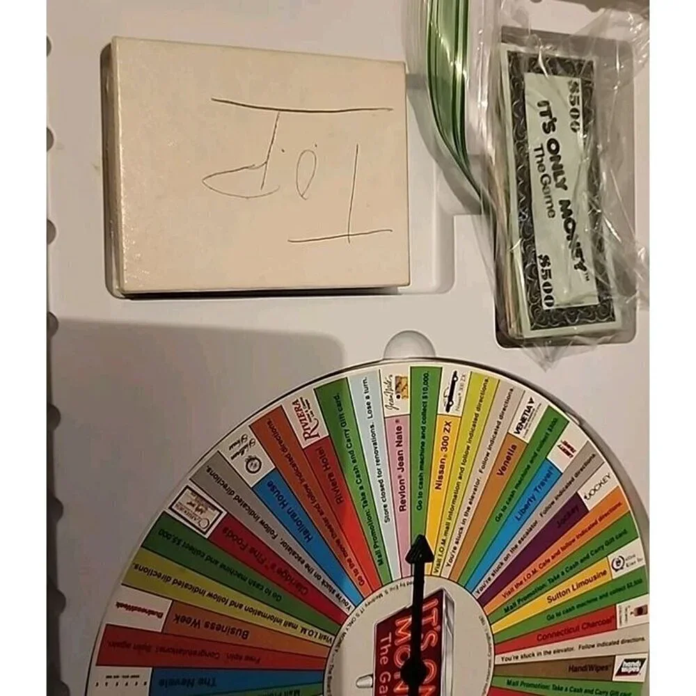 New VTG 1987 It's Only Money The Game Board Game Mall Strategy NEW